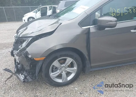 2018 Honda Odyssey Ex-L z USA, uszkodzony, nr VIN 5FNRL6H72JB081069